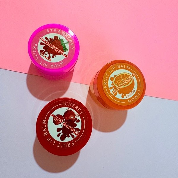 Producto - Líp balm frutas tarrito redondo