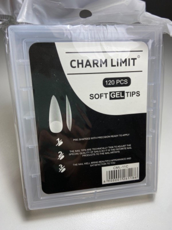 Producto - Tips soft gel Stilleto prelimados
