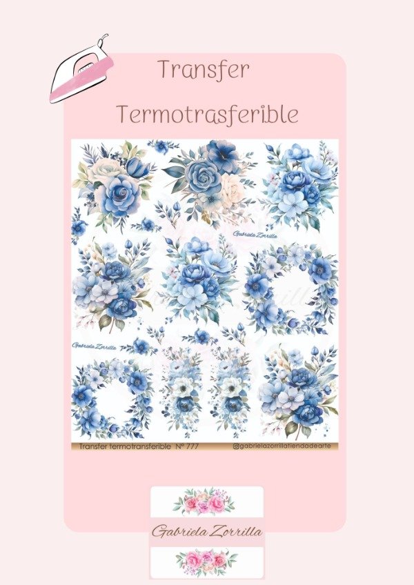 Producto - Transfer Termo transferible 777