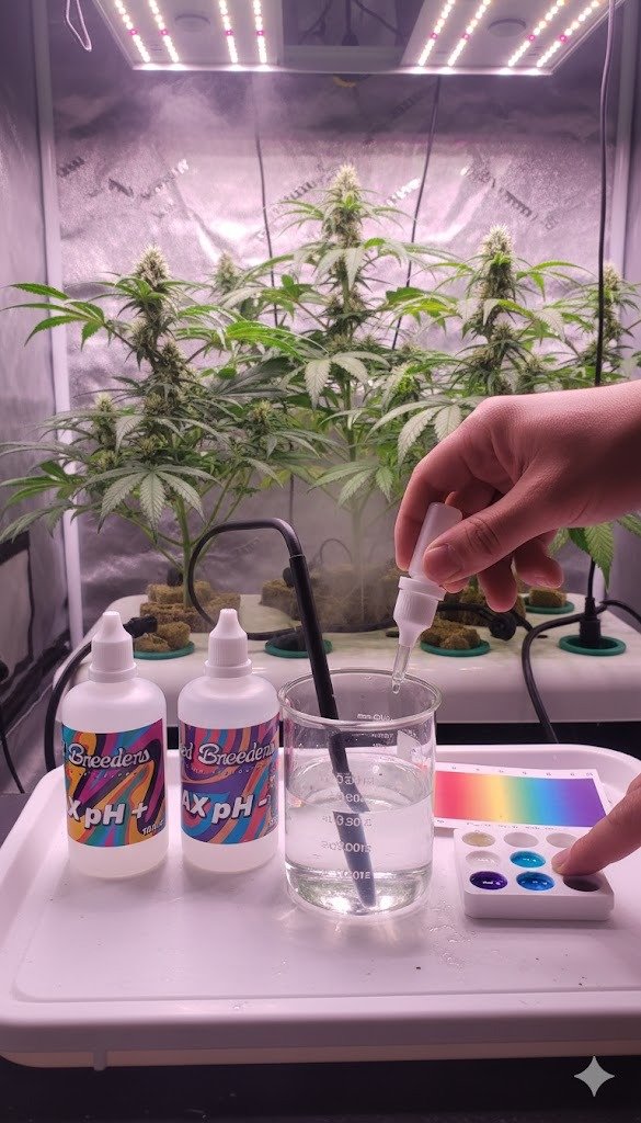 Producto - kit Reguladores de pH - ( pH Down) y pH +( pH up) x 100cc