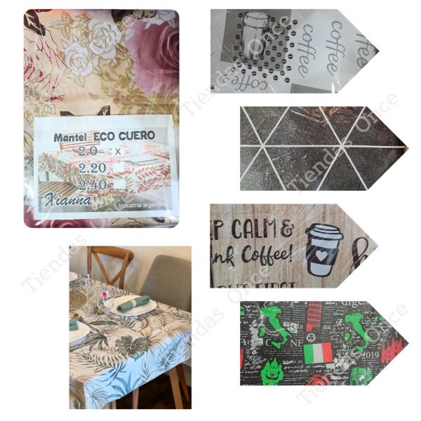 Producto - Mantel ecocuero - Por 6 unidades