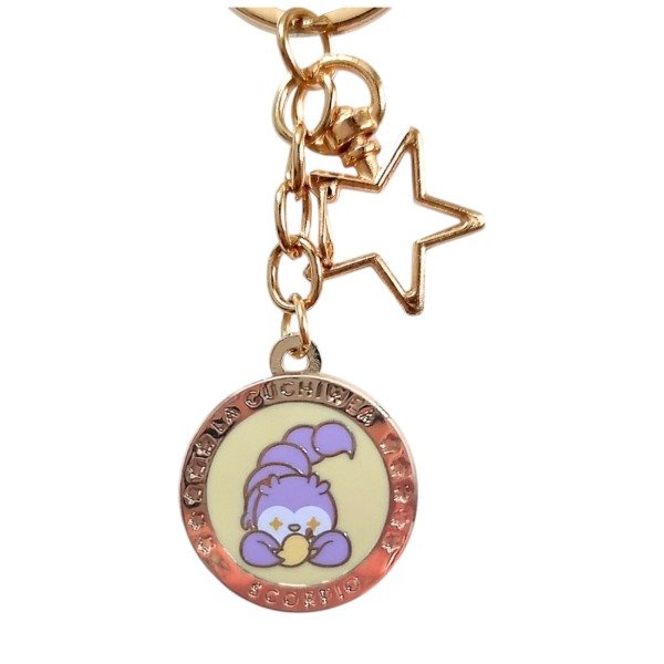 Producto - Llavero Acrilico Cuchisigno Signo Zodiacal Escorpio Otorii