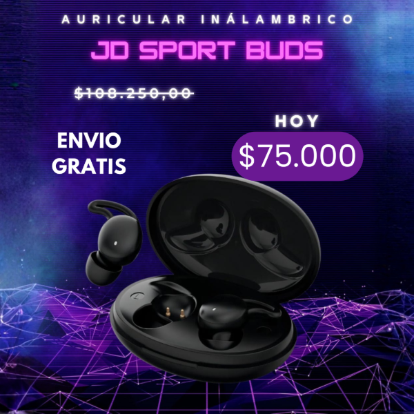 Producto - [CYBER MONDAY] AURICULARES INALAMBRICOS JD SPORT BUDS