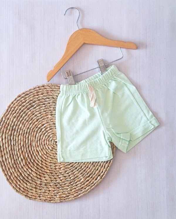 Producto - Short Algodón Rústico Aqua