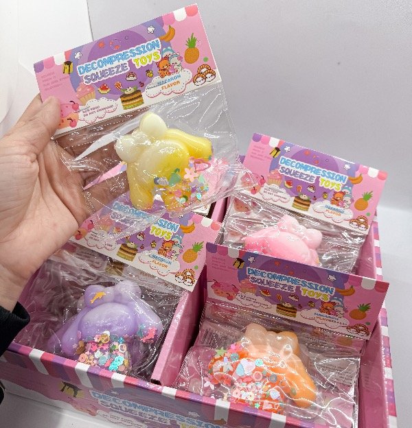 Producto - Squishy Cinnamonroll brillitos caja x16u