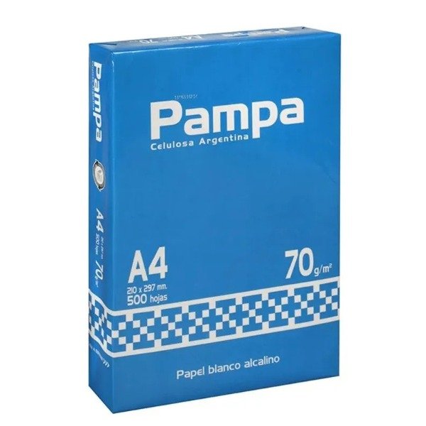 Producto - Resma A4 x 500 hojas Pampa