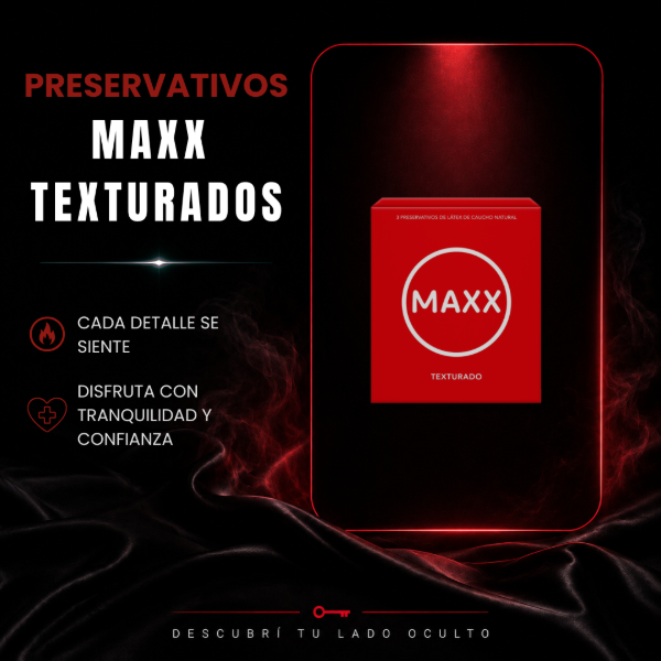 Producto - Preservativos MAXX Texturados