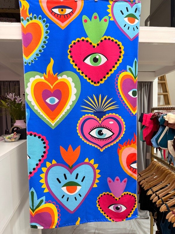 Producto - Toallon Corazones