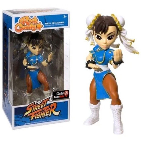Producto - Funko Rock Candy Street Fighter Chun-Li Only GameStop