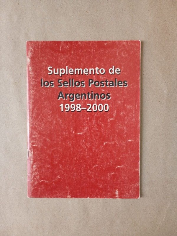 Producto - Suplemento de los Sellos Postales Argentinos 1998 2000 - Mello Teggia 2001