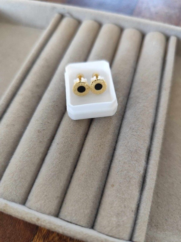 Producto - Aros abridores bulgari . Acero dorado