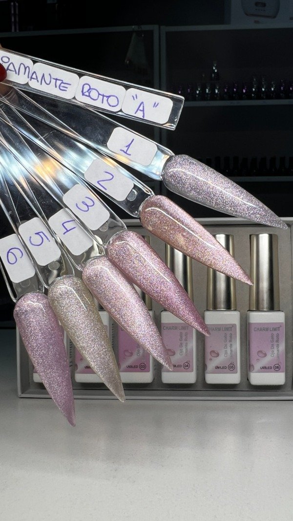 Producto - Esmalte Semi Ojo de gato - Charm Limit - UNIDAD - DIAMANTE ROTO "A"