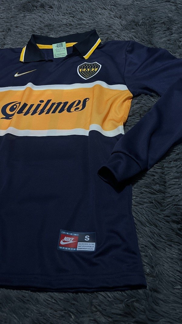 Producto - RETRO BOCA TITULAR 1998 MANGAS LARGAS - 1