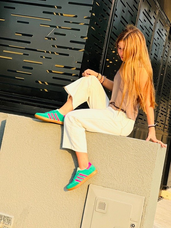 Producto - Samba verde/fucsia