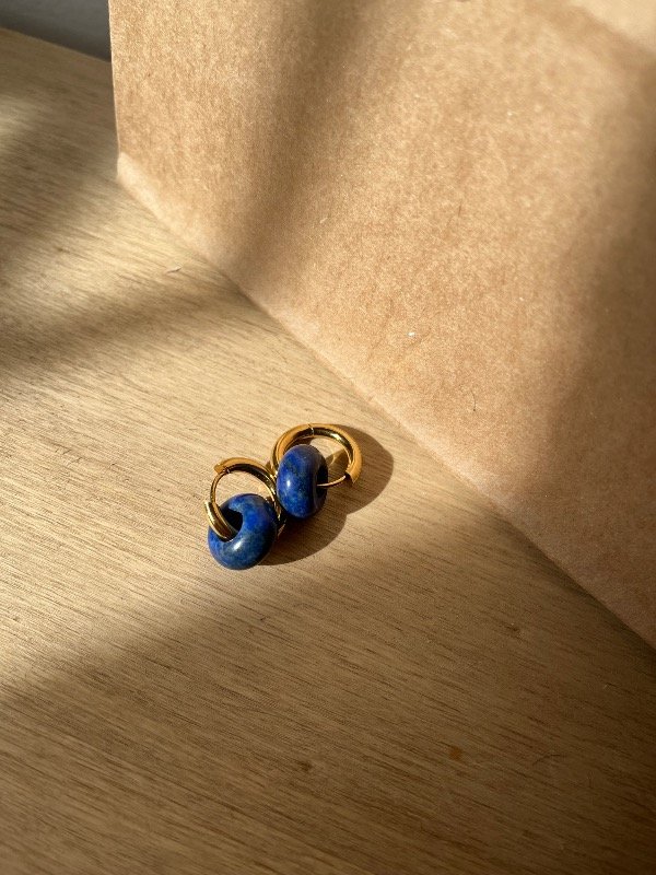 Producto - Aros lapislázuli