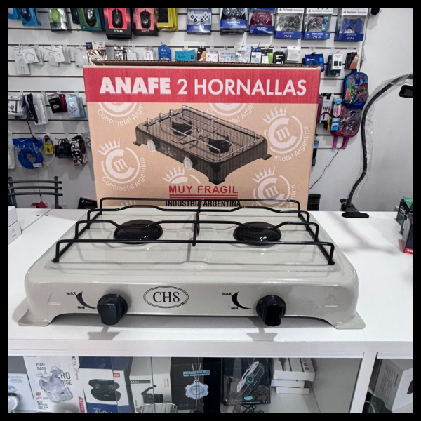 Producto - ANAFE 2 HORNALLAS GAS ENVASADO