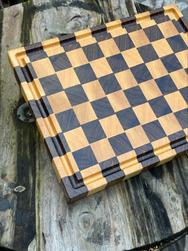 Producto - Tabla End grain Ajedrez - 2