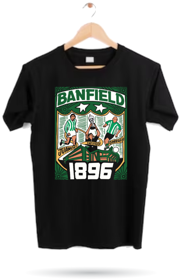Producto - Remera BANFIELD ÍDOLOS 1896