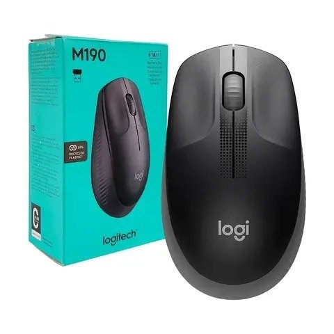 Producto - Mouse Inalámbrico Logitech M190 Negro - 0