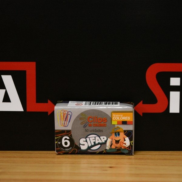 Producto - CLIPS FORRADOS N6 X100UN 50MM