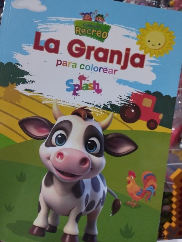 Producto - Libro para colorear LA GRANJA