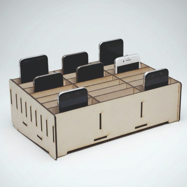 Producto - Organizador Celulares 24 Espacios Escuelas Colegios Técnicos