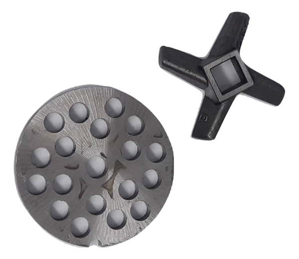 Producto - Disco Y Cuchilla Devi Para Picadora N 8 Afilable 8 mm
