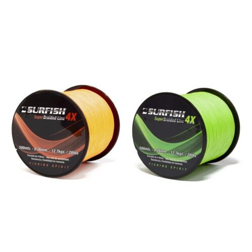 Producto - Multifilamento Surfish Super Braided line 4 Hebras por 500mts