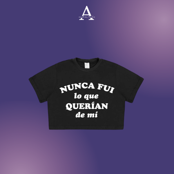 Producto - Baby tee Nunca fui