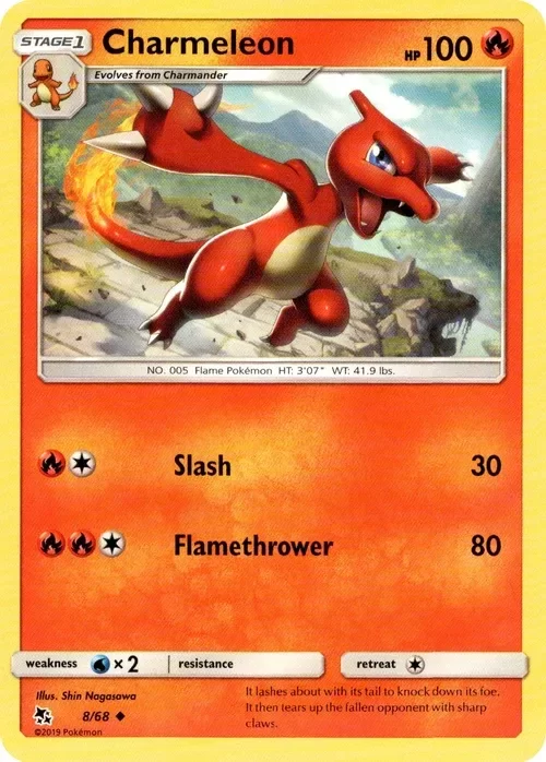 Producto - Charmeleon - 8/68 - Hidden Fates