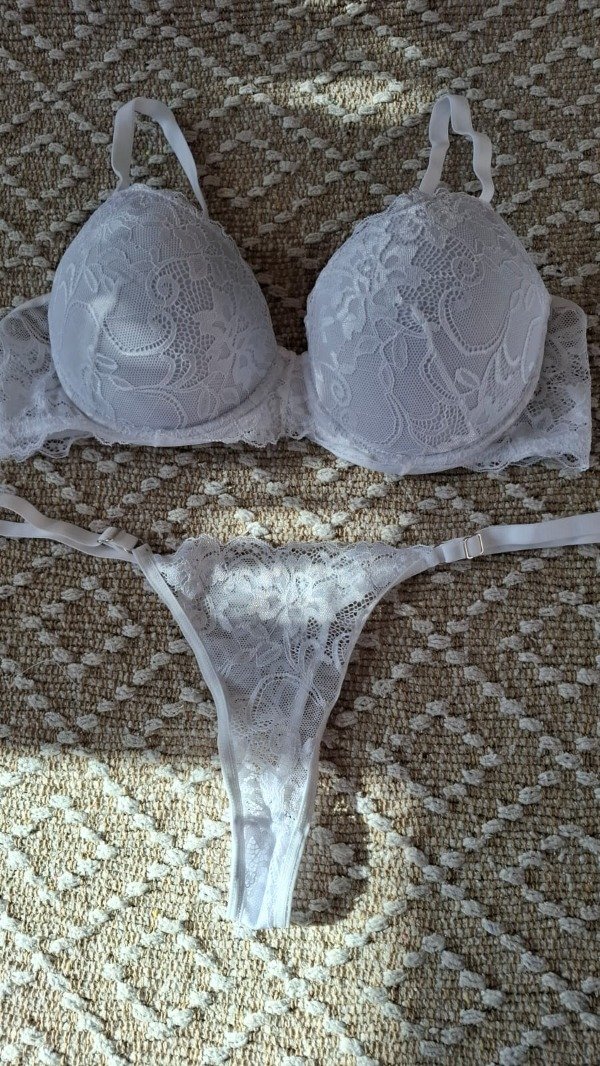 Producto - Conjunto con Aro y Puntilla (Lovely1002)