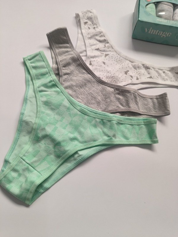 Producto - Pack x 3 vedetinas tiro alto en V