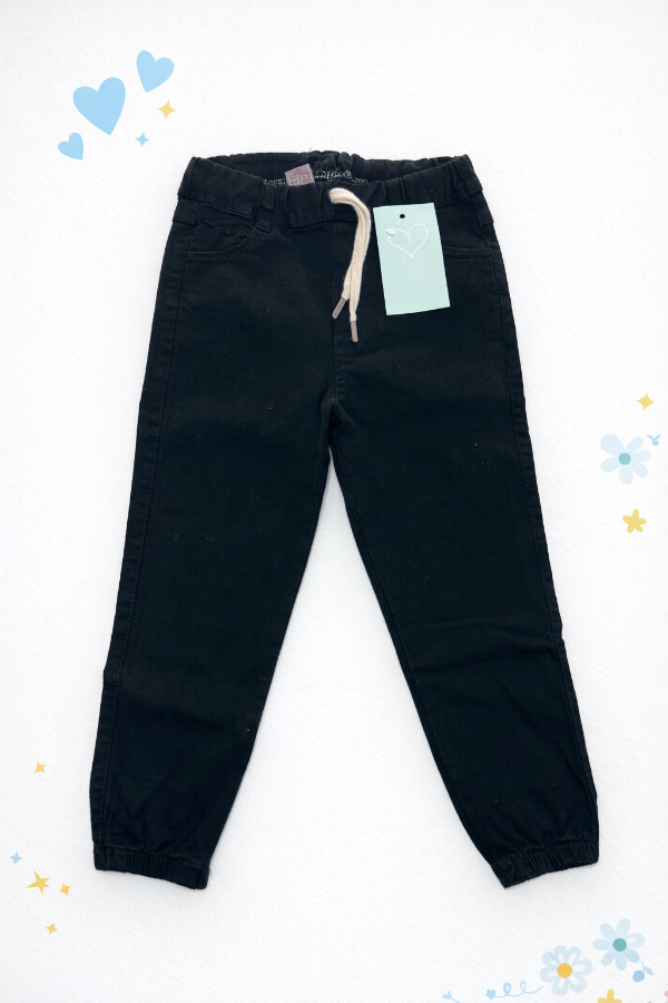 Producto - Jogger gabardina negro GR2