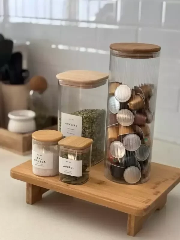 Producto - BANDEJAS DE APOYO Y PATAS DE BAMBÚ
