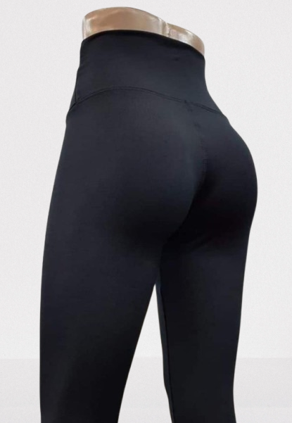 Producto - Calza Lycra Negra Cintura Alta