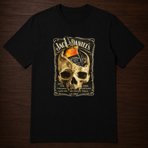 Producto - Remera - Jack Daniels Calavera - 0