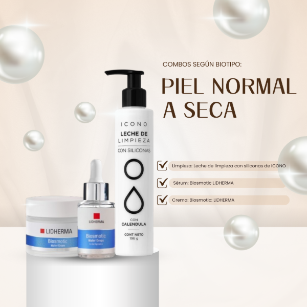Producto - Combo Piel Normal a Seca Rutina Completa de Hidratación y Equilibrio