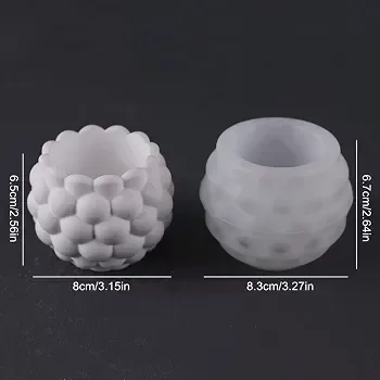 Producto - Molde silicona mini maceta burbujas - 2