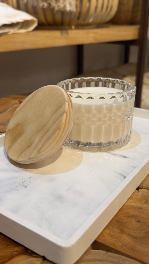Producto - CANDLE TAPA MADERA