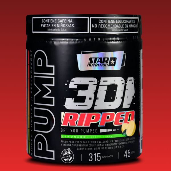Producto - Pump 3D Ripped 315gs. STAR NUTRITION