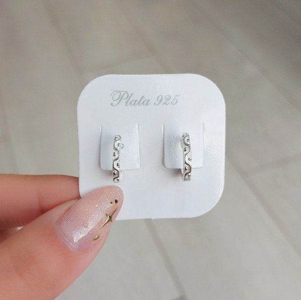 Producto - Aros huggies ondas y puntos