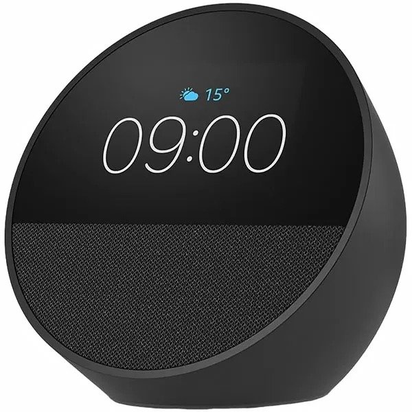 Producto - Amazon Echo Spot BV84J9 de 283 con Wi-Fi Bluetooth - Negro