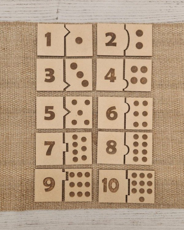 Producto - Rompecabezas de 2 piezas - números