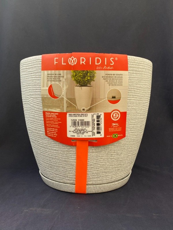Producto - Maceta Rotomoldeada Amsterdam 27 X 28 con plato