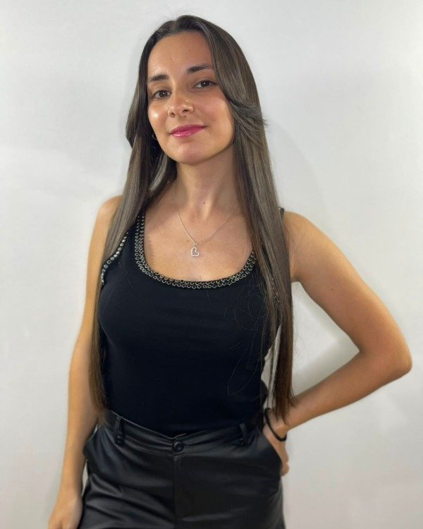Producto - MUSCULOSA DE ALGODÓN CON LYCRA Y TACHAS