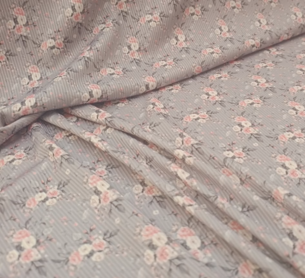Producto - Morley Estampado Floron Grey MINIMO 10 MTS SURTIDOS A ELECCIÓN