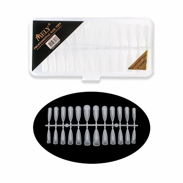 Producto - Tips soft gel Mely Stiletto x 240 pcs