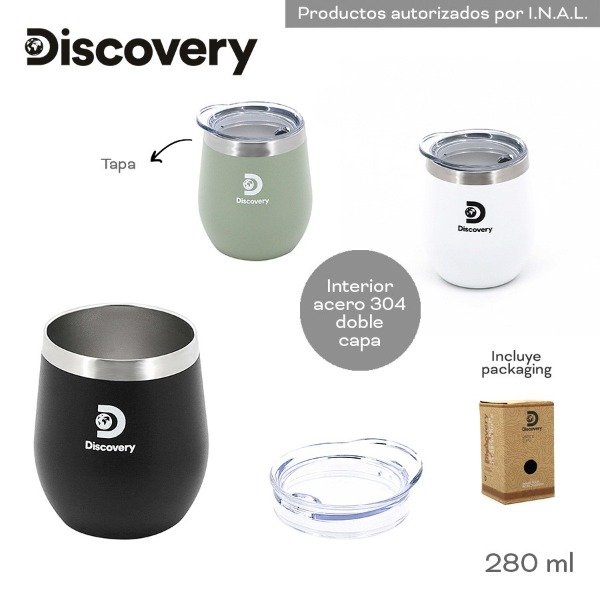 Producto - MATE CON TAPA DISCOVERY 18500