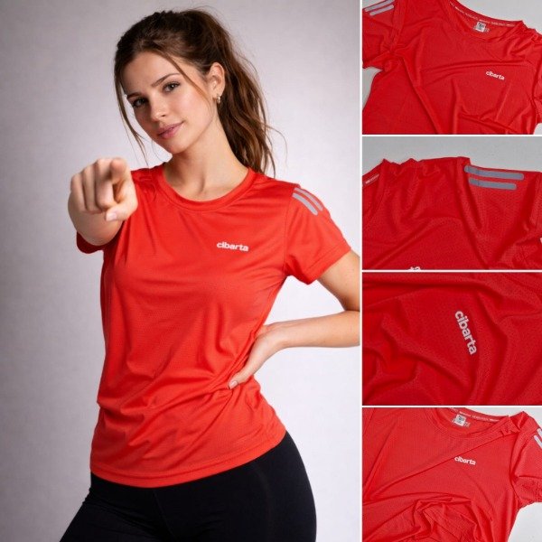 Producto - Camiseta cibarta Modelo MOZAMBIQUE fucsia