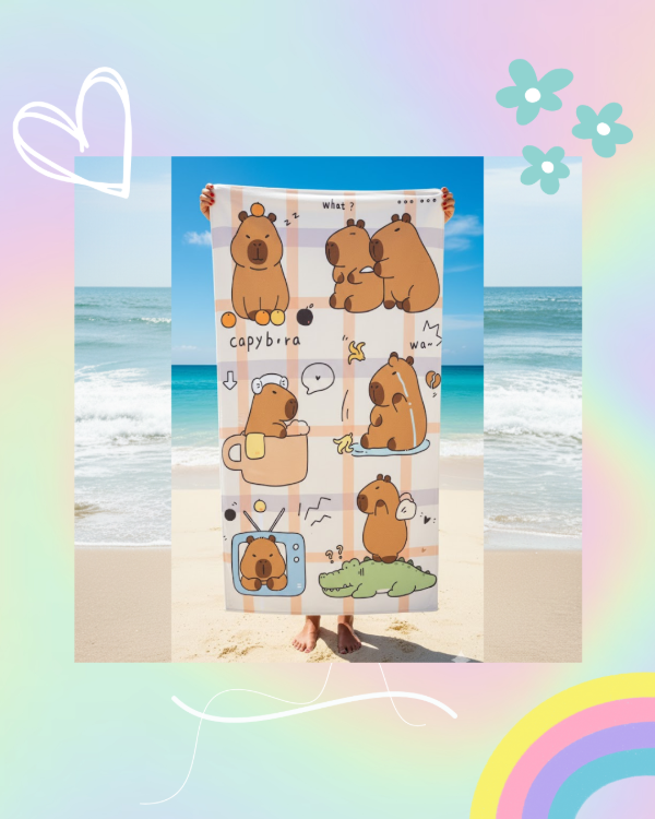 Producto - Toalla de Microfibra Capybara